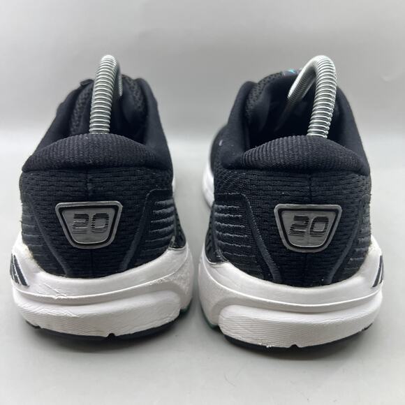 Brooks Ariel 20 Running Shoes Women Size 9.5 2E Black Blue Extra Wide Sneakers - Picture 4 of 9